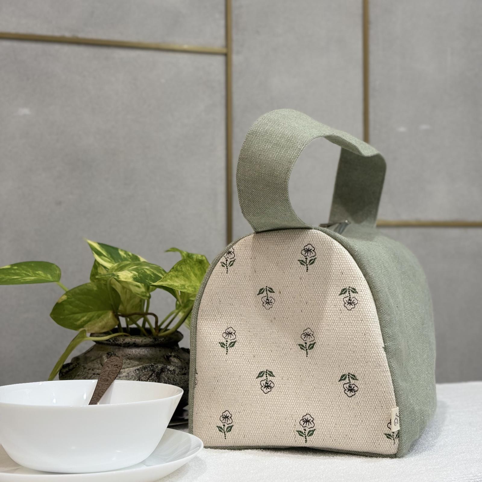 Bloom Cotton Lunch Bag